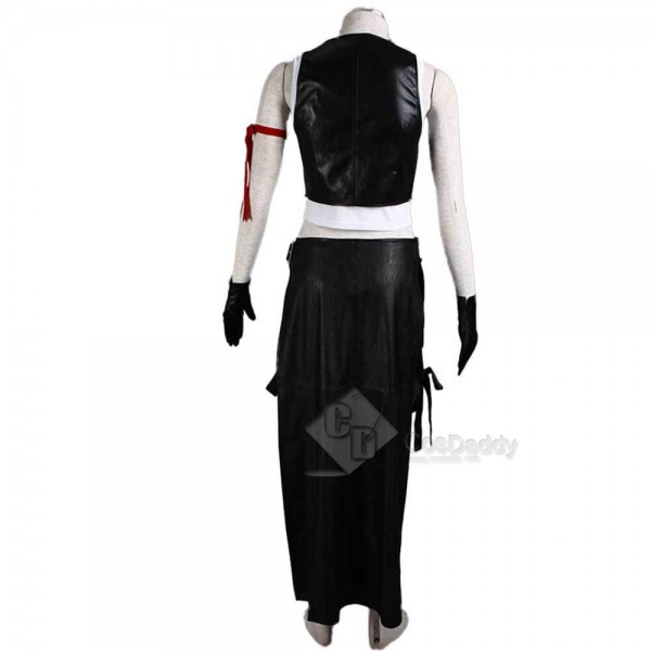 CosDaddy Final Fantasy VII Advent Children Tifa Lockhart Black Cosplay Costume