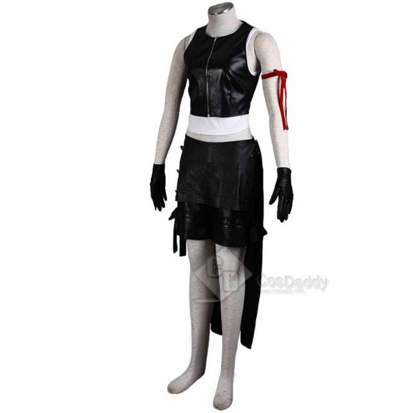 CosDaddy Final Fantasy VII Advent Children Tifa Lockhart Black Cosplay Costume