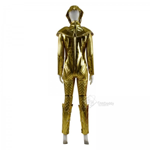 CosDaddy DC Wonder Woman 1984 Diana Prince Golden Eagle Armor Cosplay Costume