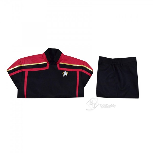 Star Trek The Next Generation Captain Picard Uniform Cosplay Costume Full Set