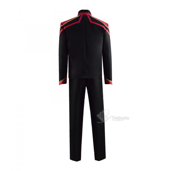 Star Trek The Next Generation Captain Picard Uniform Cosplay Costume Full Set