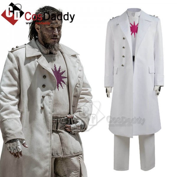 Raised By Wolves Marcus White Trench Coat Cosplay ...