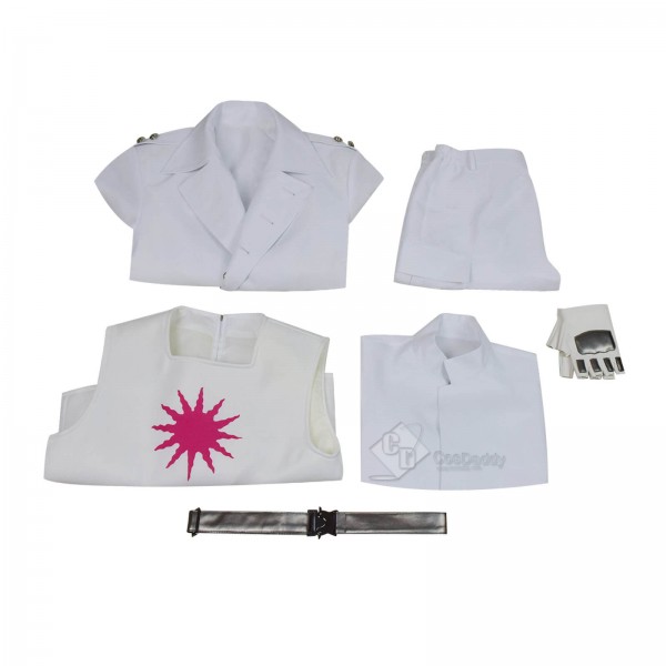 Raised By Wolves Marcus White Trench Coat Cosplay Costume Full Set 