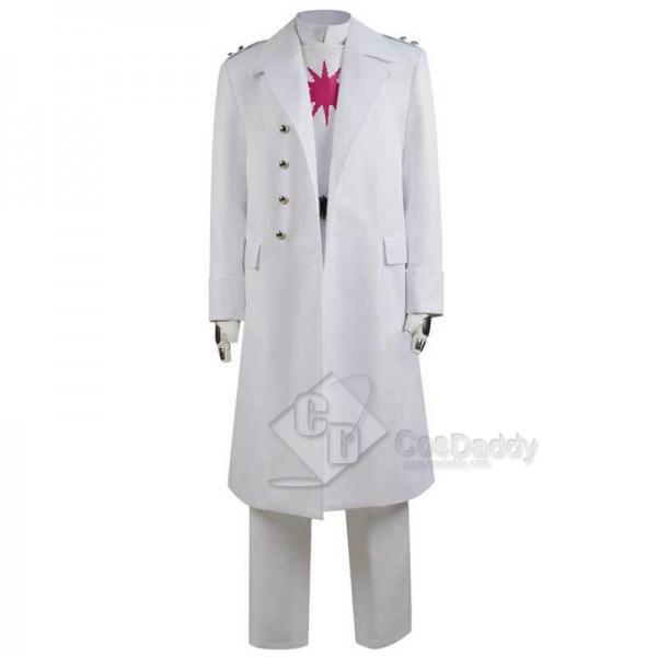 Raised By Wolves Marcus White Trench Coat Cosplay Costume Full Set 