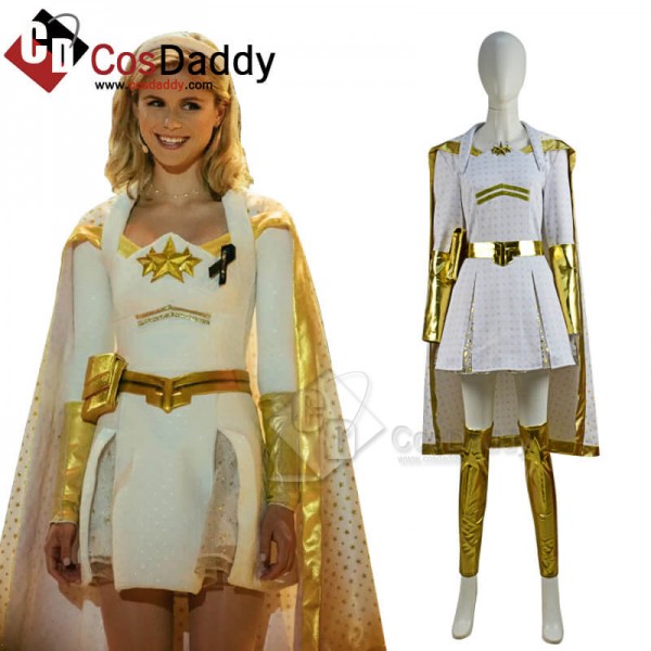 The Boys Season 2 Starlight Annie January Cape Full Set Outfit Cosplay Costume