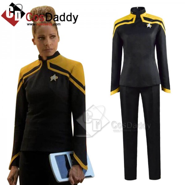 Star Trek: Picard Raffi Musiker Cosplay Costume Uniform Badge Full Set