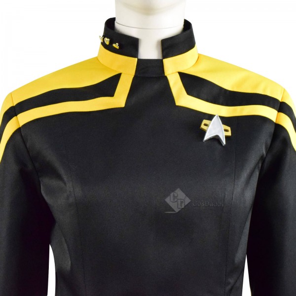 Star Trek: Picard Raffi Musiker Cosplay Costume Uniform Badge Full Set