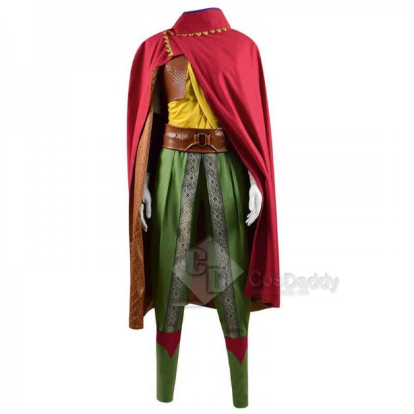 Raya and The Last Dragon Raya Cape Suit Full Set Cosplay Costume