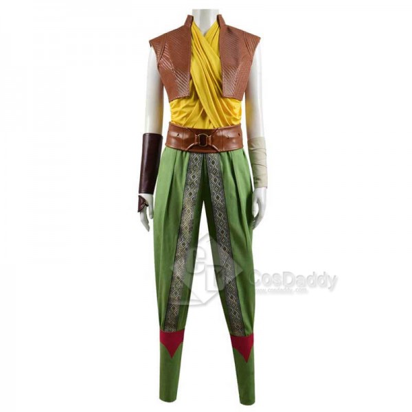 Raya and The Last Dragon Raya Cape Suit Full Set Cosplay Costume