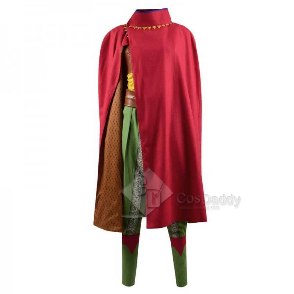 Raya and The Last Dragon Raya Cape Suit Full Set Cosplay Costume