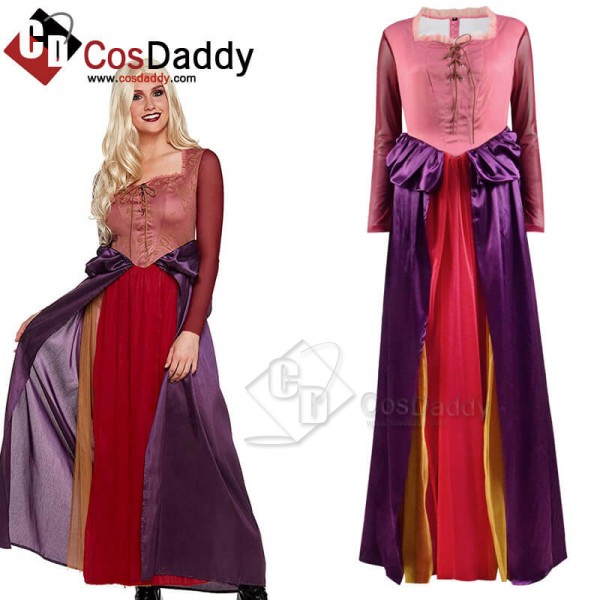 CosDaddy Hocus Pocus Sarah Sanderson Dress Cosplay...