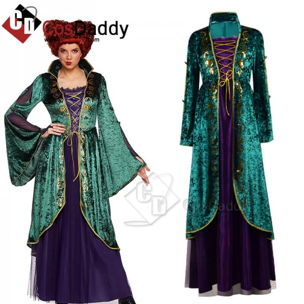 Best Hocus Pocus Deluxe Winifred Sanderson Dress O...