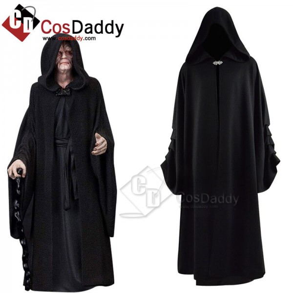 Star Wars The Rise Of Skywalker Darth Sidious Palpatine Robe Full Set Outfit Cosplay Costume