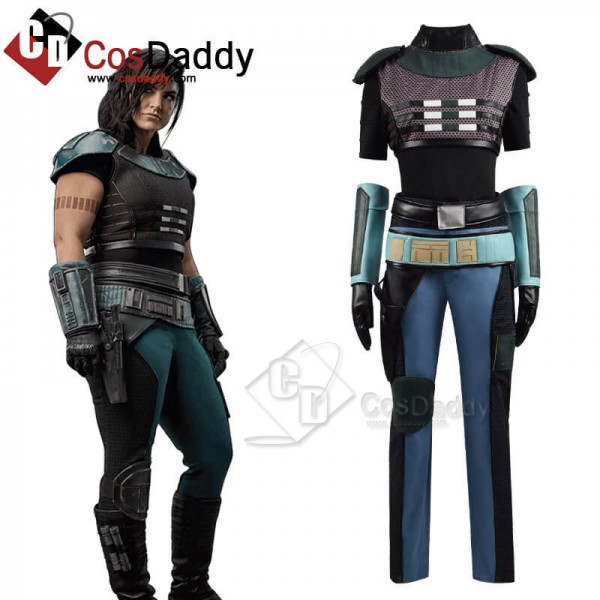 Star Wars: The Mandalorian Cara Dune Cosplay Costume Shirt Pants Full Set