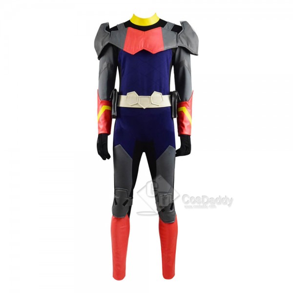 Deathstroke: Knights & Dragons Slade Wilson/Deathstroke Jumpsuit Cosplay Costume Deluxe Full Set 