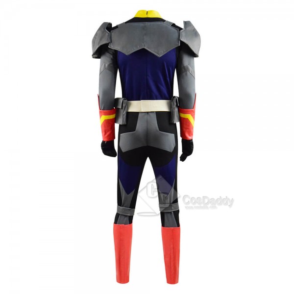 Deathstroke: Knights & Dragons Slade Wilson/Deathstroke Jumpsuit Cosplay Costume Deluxe Full Set 