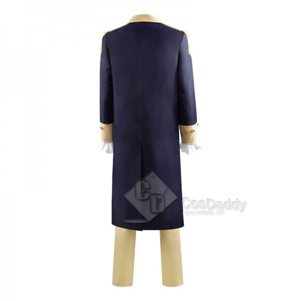 Best Historical Figure George Washington Colonial Cosplay Costume Long Coat Uniform Outfit CosDaddy