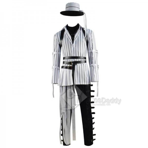 CosDaddy Disney Twisted Wonderland Octavinelle Azul Ashengrotto Scary Suit Outfit Cosplay Costume