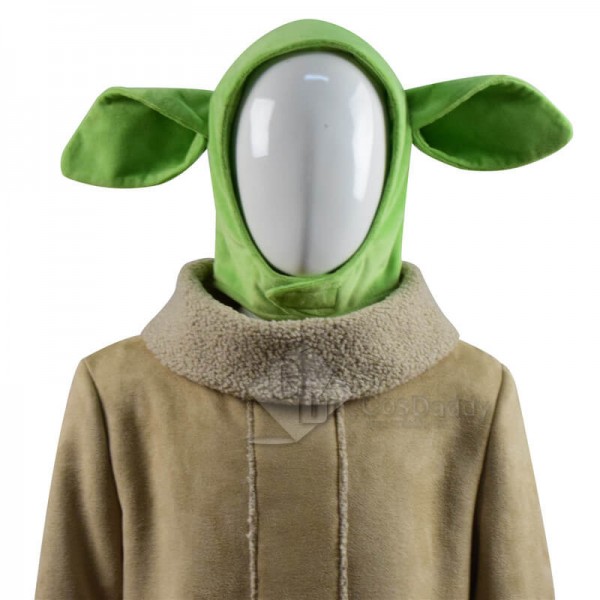 Star Wars The Mandalorian Baby Yoda Coat Outfit Cosplay Costume For Sale 