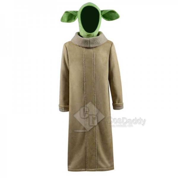 Star Wars The Mandalorian Baby Yoda Coat Outfit Cosplay Costume For Sale 