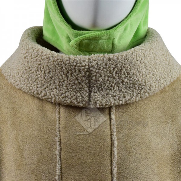 Star Wars The Mandalorian Baby Yoda Coat Outfit Cosplay Costume For Sale 