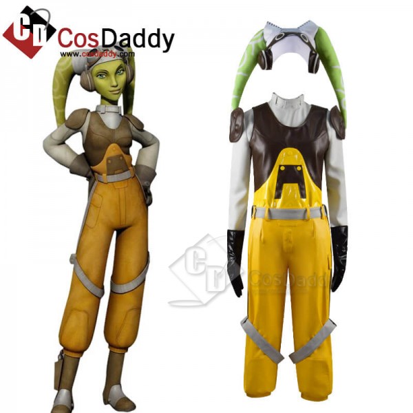 CosDaddy Star Wars Rebels Hera Syndulla Suit Outfi...