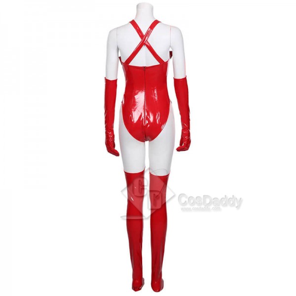WandaVision Wanda Maximoff Scarlet Witch Cosplay Costume Halloween Carnival Outfit