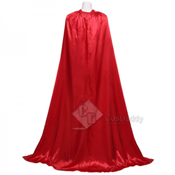 WandaVision Wanda Maximoff Scarlet Witch Cosplay Costume Halloween Carnival Outfit