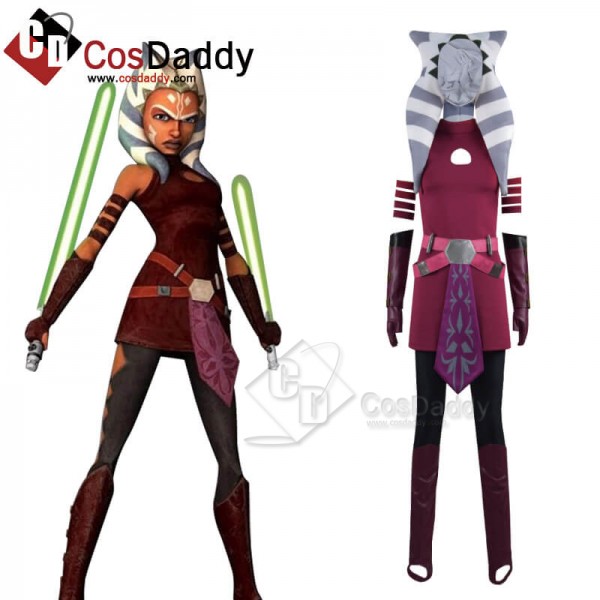 CosDaddy Star Wars Rebels Ahsoka Tano Cosplay Costume For Sale