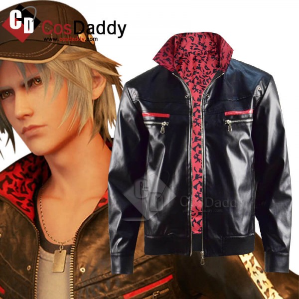 Best Final Fantasy VII Remake FF7 Leslie Kyle Leather Jacket Coat Cosplay Costume For Sale