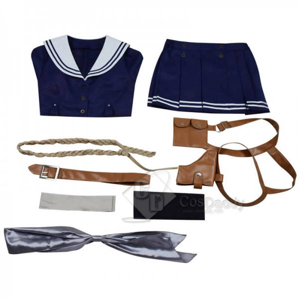 CosDaddy Sucker Punch Babydoll Uniform Full Set Outfit Cosplay Costume