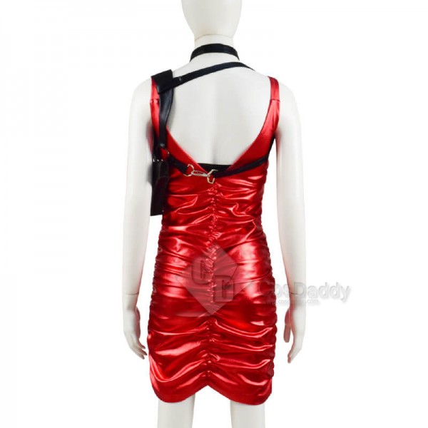 Best Resident Evil 2 Remake Ada Wong Red Dress Cosplay Costume For Sale