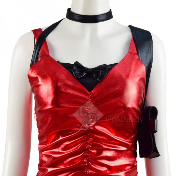 Best Resident Evil 2 Remake Ada Wong Red Dress Cosplay Costume For Sale