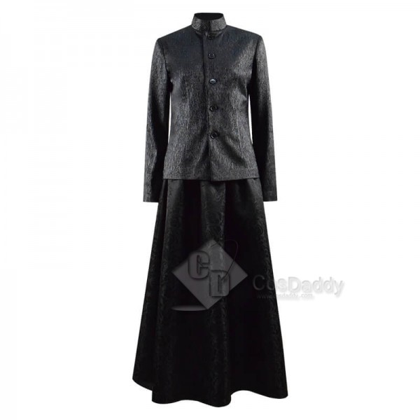 Nanny Mcphee Mcphee Cosplay Costume Dress Coat Full Set Outfit 