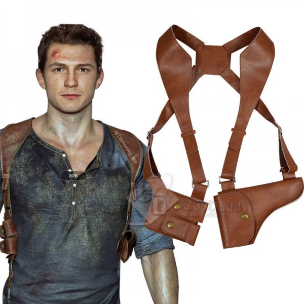 CosDaddy Uncharted 4 A Thief's End Nathan Drake Gun Holster Cosplay Prop