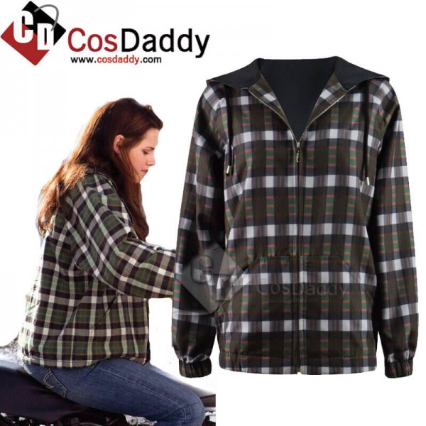 CosDaddy Twilight New Moon Bella Swan Plaid Jacket...