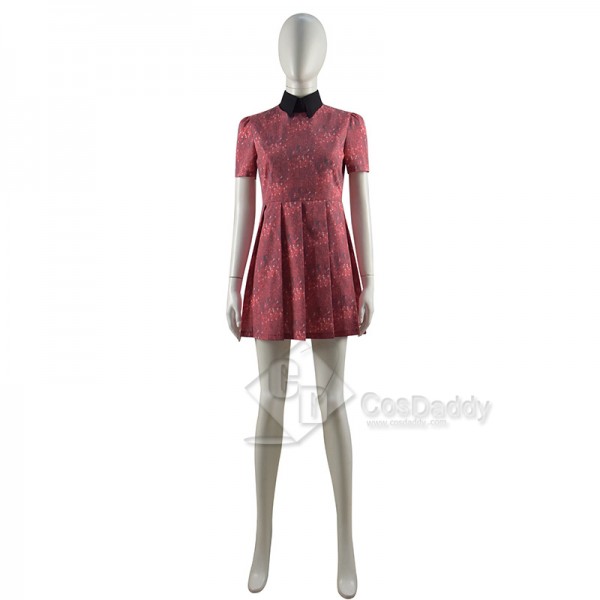 Doctor Who Claras Cute Red Dress Cosplay Costume CosDaddy