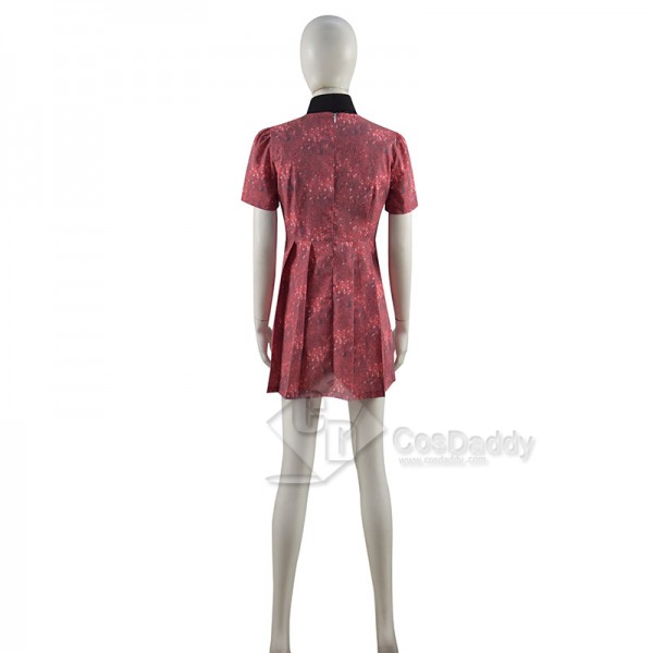 Doctor Who Claras Cute Red Dress Cosplay Costume CosDaddy