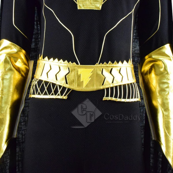 DC 2021 Movie Black Adam Teth Theo-Adam Battle Suit Cosplay Costume