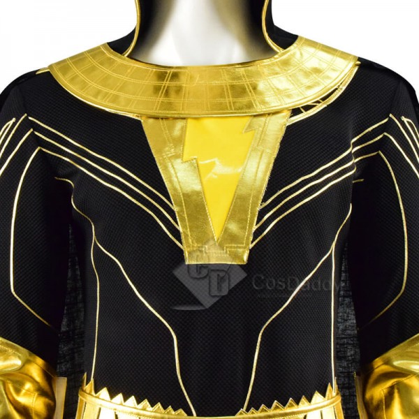 DC 2021 Movie Black Adam Teth Theo-Adam Battle Suit Cosplay Costume