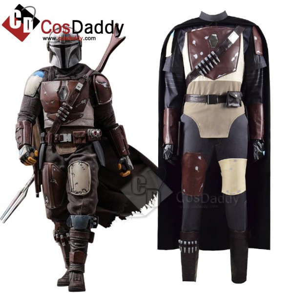 CosDaddy Star Wars The Mandalorian Cosplay Costume Uniform Outfit For Sale 