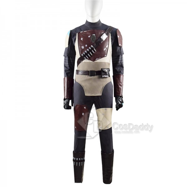 CosDaddy Star Wars The Mandalorian Cosplay Costume Uniform Outfit For Sale 