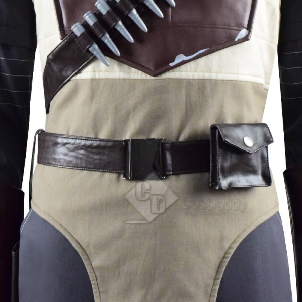 CosDaddy Star Wars The Mandalorian Cosplay Costume Uniform Outfit For Sale 