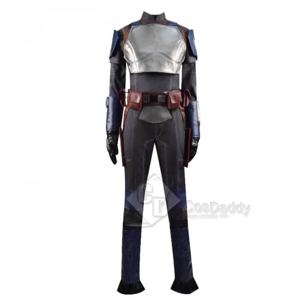 CosDaddy Star Wars The Mandalorian Bo-Katan Kryze Battle Suit Cosplay Costume Full Set