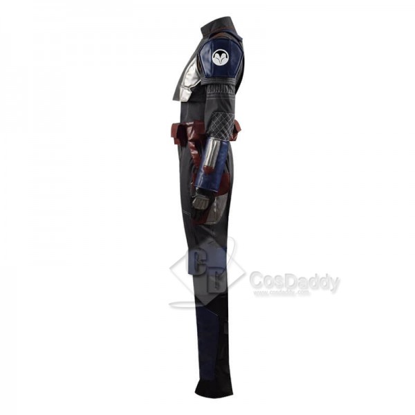 CosDaddy Star Wars The Mandalorian Bo-Katan Kryze Battle Suit Cosplay Costume Full Set