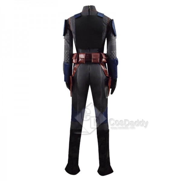 CosDaddy Star Wars The Mandalorian Bo-Katan Kryze Battle Suit Cosplay Costume Full Set