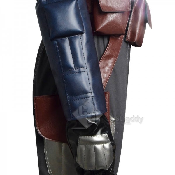 CosDaddy Star Wars The Mandalorian Bo-Katan Kryze Battle Suit Cosplay Costume Full Set