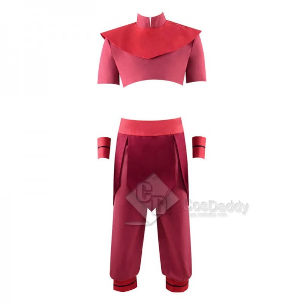 Avatar: The Last Airbender Ty Lee Kungfu Outfit Cosplay Costume 