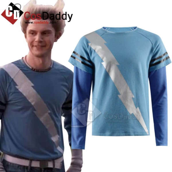 CosDaddy WandaVision Quicksilver Blue Flash Shirt ...