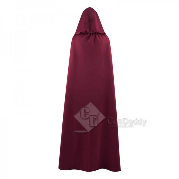 WandaVision Scarlet Witch Cosplay Suit Wanda Maximoff Cosplay Costume (Simply Version)